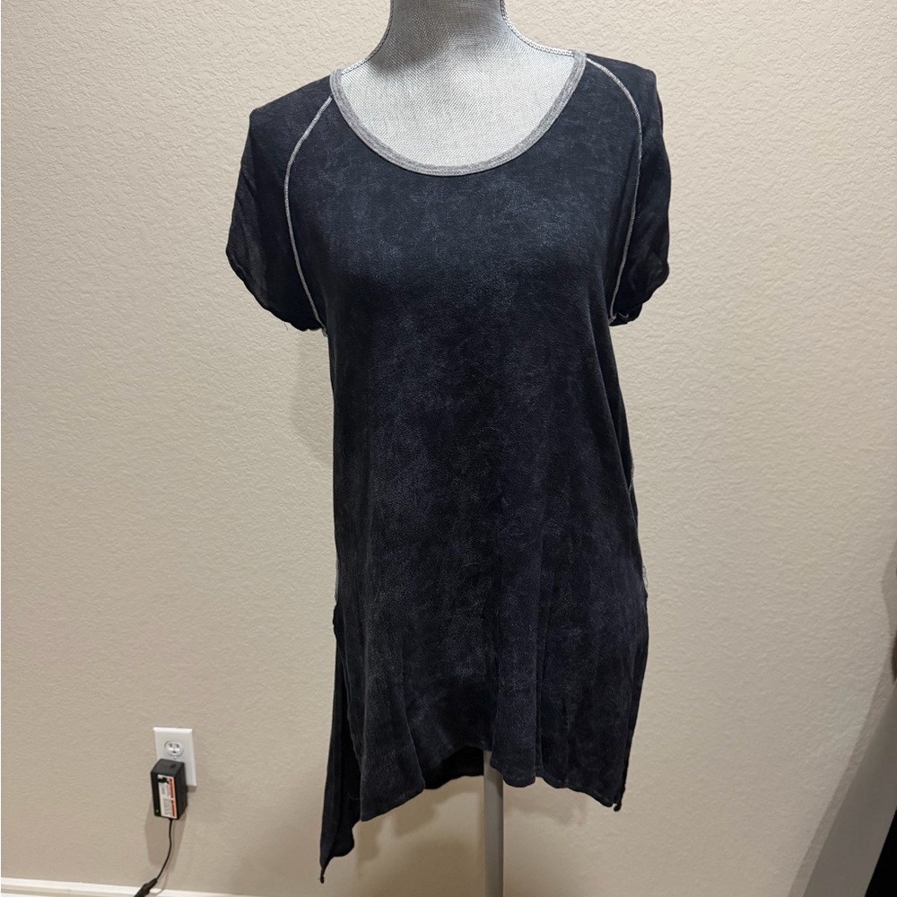 Scrapbook Black Short Sleeve Top